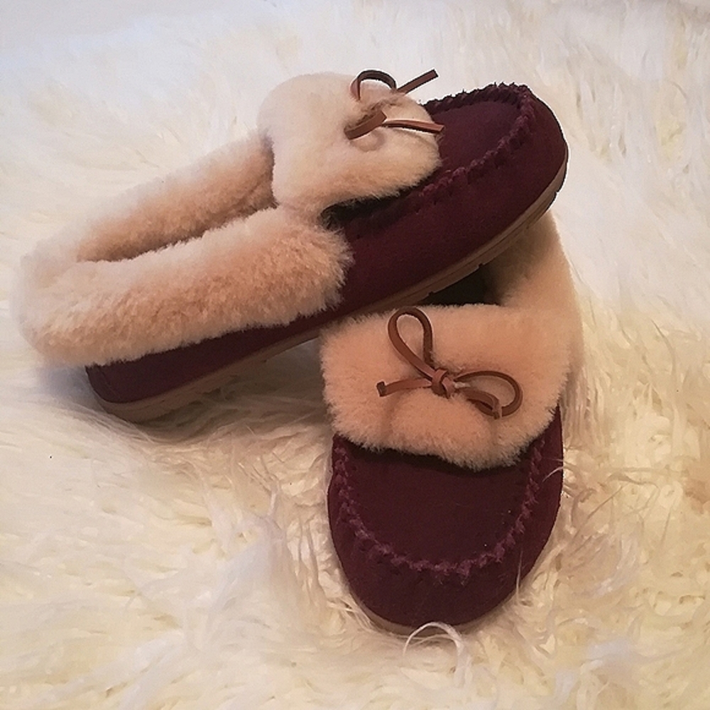 New! Genuine Shearling Slippers